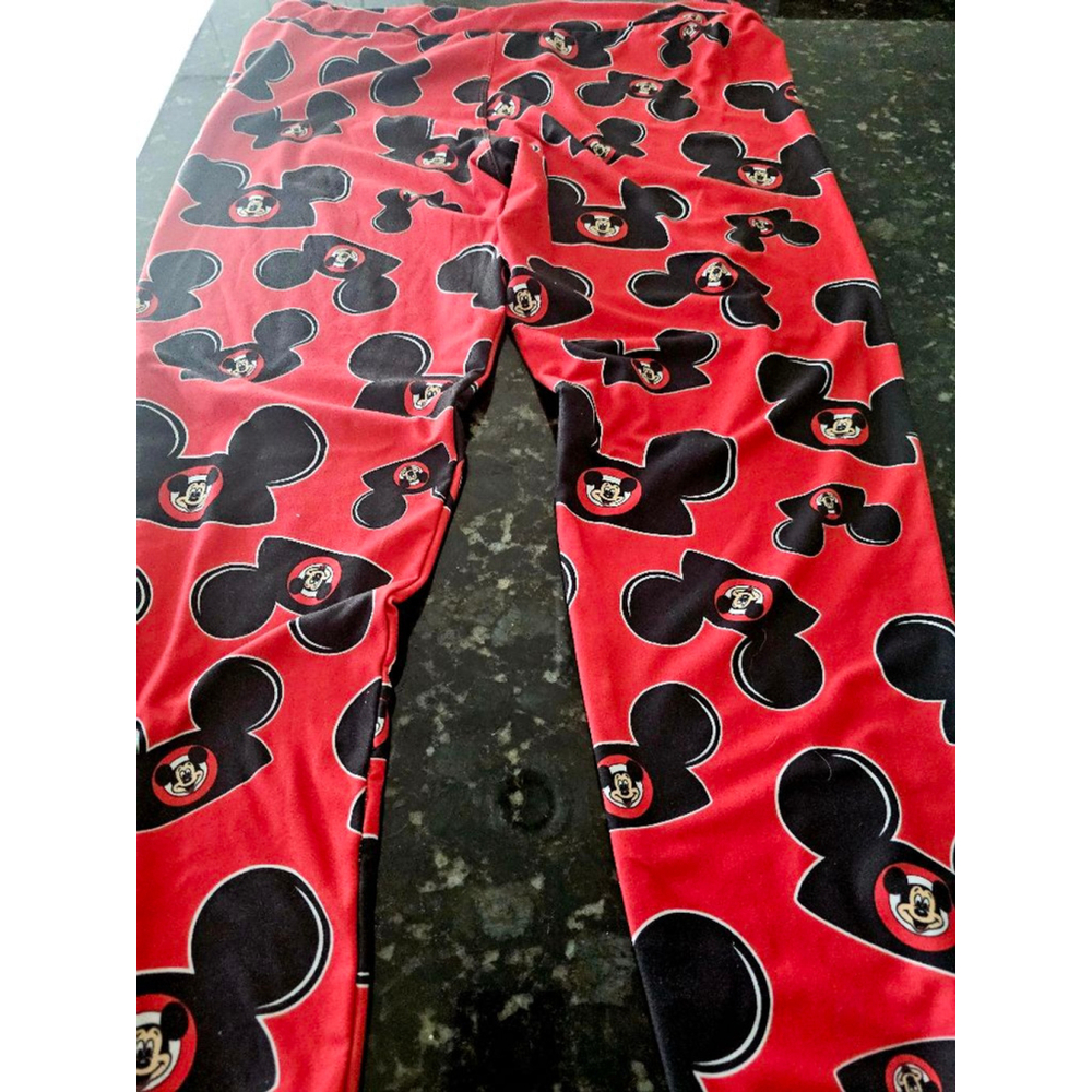Disney Parks Leggings Mickey Mouse Club Ear Hat Mouseketeer- Women's